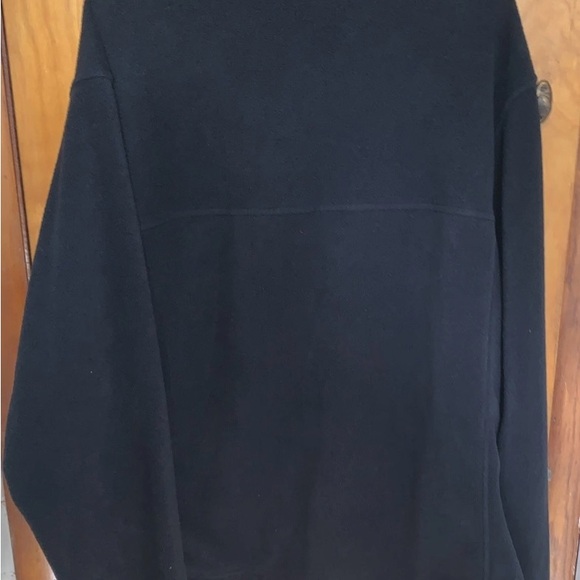 Bass Pro Black Fleece Jacket Waist Cord Locks Outer Inner Pockets Full Zip XL - Picture 3 of 10